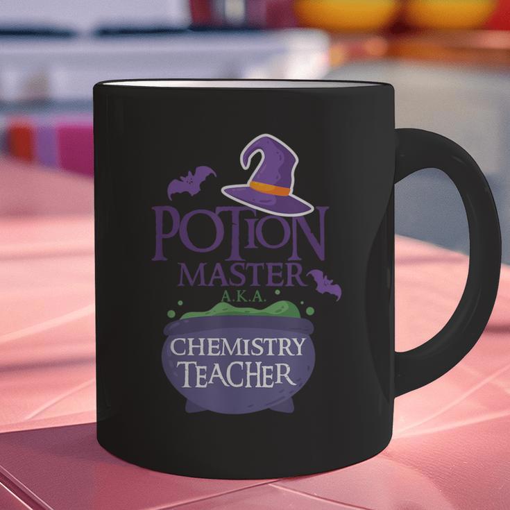 Chemistry Teacher Halloween Shirt School POTION MASTER Graphic Print Coffee Mug, gift for family, gift for coworker