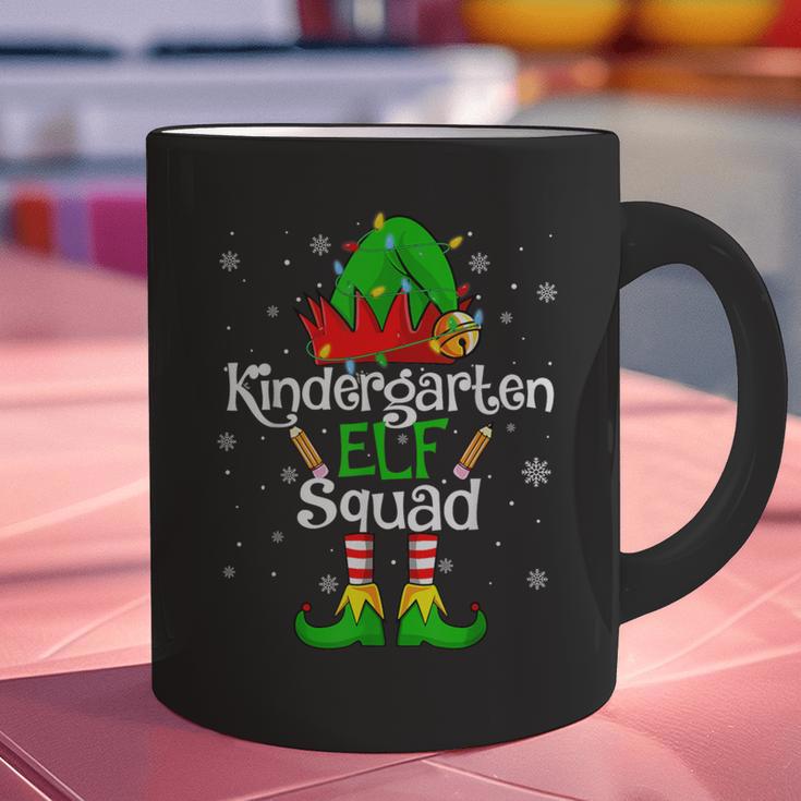 Christmas Kindergarten Elf Squad Teacher Student Graphic Print Coffee Mug, gift for family, gift for coworker Christmas Kindergarten Elf Squad Teacher Student Graphic Print Coffee Mug, gift for family, gift for coworker