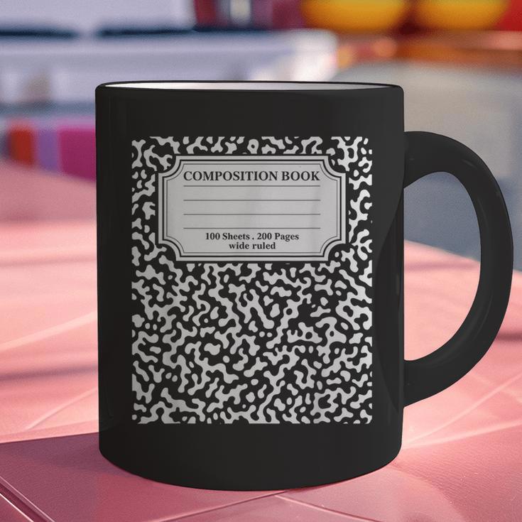 Composition Notebook Matching Group Halloween Teachers Graphic Print Coffee Mug, gift for family, gift for coworker