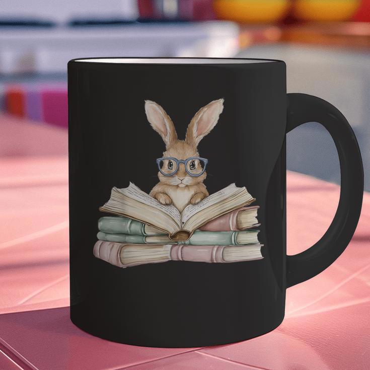 Cute Reading Bunny Glasses Books Bookworm Reader Teacher Graphic Print Coffee Mug, gift for family, gift for coworker Cute Reading Bunny Glasses Books Bookworm Reader Teacher Graphic Print Coffee Mug, gift for family, gift for coworker