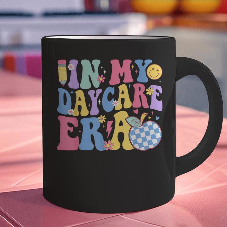 In My Daycare Era Groovy Teacher Daycare First Day Of School Graphic Print Coffee Mug, Groovy Teacher Mugs, gift for family, gift for coworker