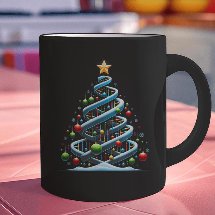 DNA Helix Christmas Tree Scientist Biology Science Teacher Graphic Print Coffee Mug, Science Teacher Mugs, gift for family, gift for coworker DNA Helix Christmas Tree Scientist Biology Science Teacher Graphic Print Coffee Mug, Science Teacher Mugs, gift for family, gift for coworker