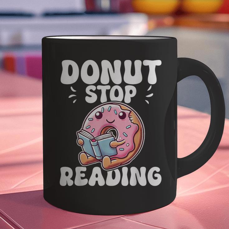 Donut Stop Reading Kawaii Teacher Preschool Kindergarten Graphic Print Coffee Mug, gift for family, gift for coworker Donut Stop Reading Kawaii Teacher Preschool Kindergarten Graphic Print Coffee Mug, gift for family, gift for coworker