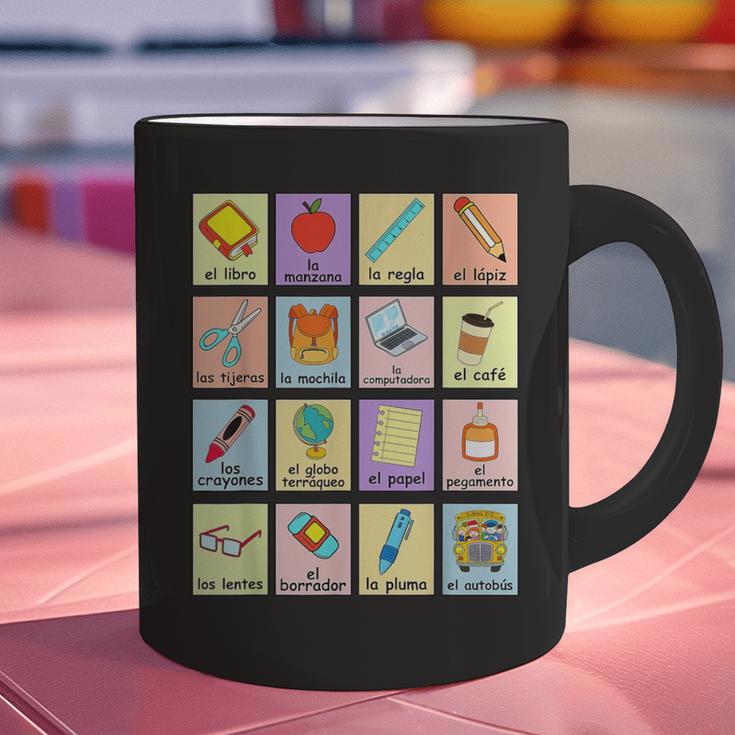 Dual Language Crew Bilingual Spanish Teacher Back To School For Men Women Graphic Print Coffee Mug, gift for family, gift for coworker Dual Language Crew Bilingual Spanish Teacher Back To School For Men Women Graphic Print Coffee Mug, gift for family, gift for coworker