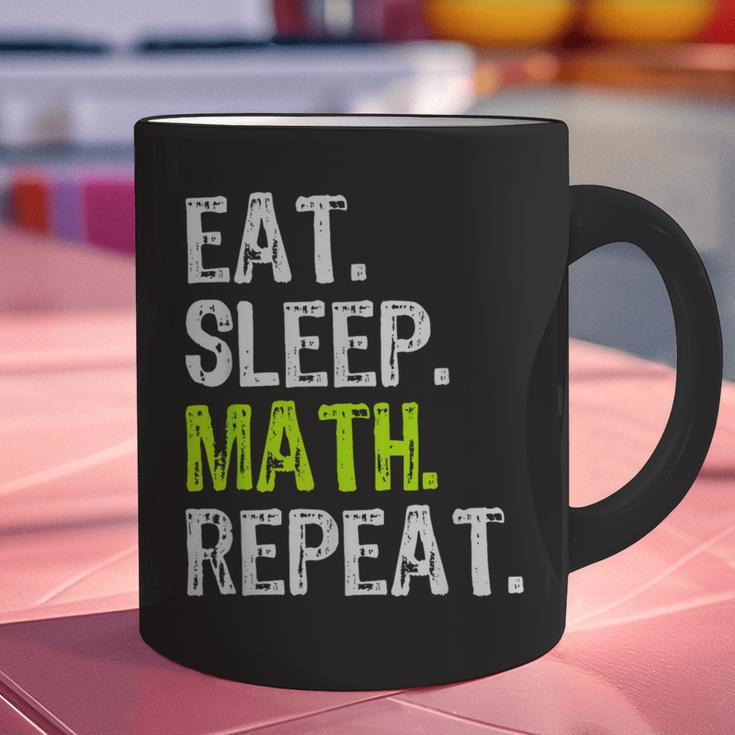 Eat Sleep Math Repeat Teacher Lover Graphic Print Coffee Mug, gift for family, gift for coworker Eat Sleep Math Repeat Teacher Lover Graphic Print Coffee Mug, gift for family, gift for coworker