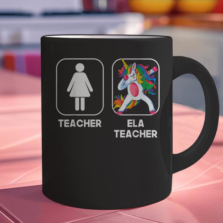 ELA Teacher Dabbing Unicorn Teacher Women Graphic Print Coffee Mug, gift for family, gift for coworker ELA Teacher Dabbing Unicorn Teacher Women Graphic Print Coffee Mug, gift for family, gift for coworker