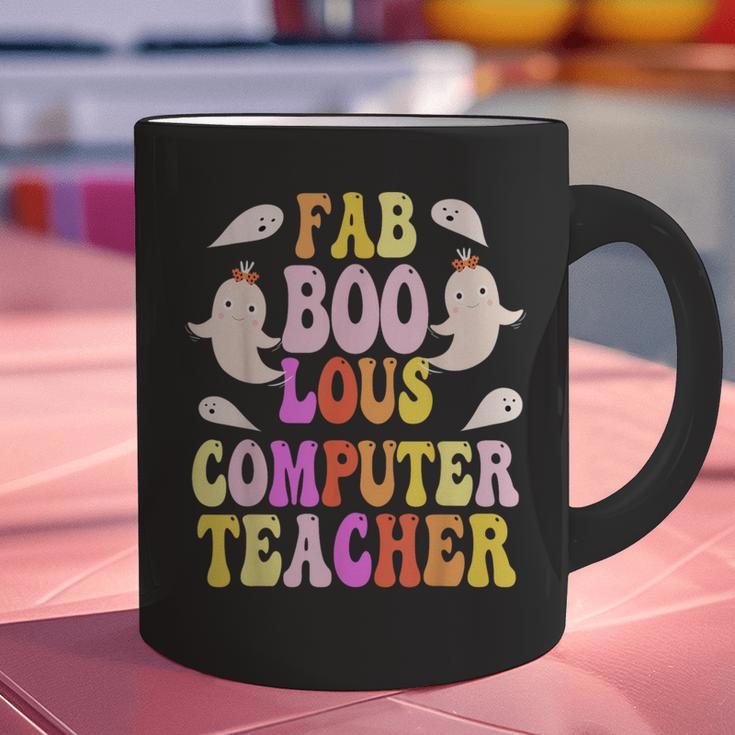 Faboolous COMPUTER TEACHER Costume This Is My Spooky Mom Dad Graphic Print Coffee Mug, gift for family, gift for coworker Faboolous COMPUTER TEACHER Costume This Is My Spooky Mom Dad Graphic Print Coffee Mug, gift for family, gift for coworker