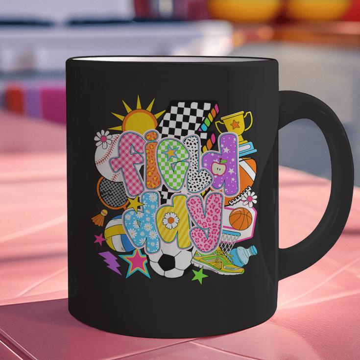 Field Day Fun Day Let The Games Begin Field Trip Teacher Kid Graphic Print Coffee Mug, gift for family, gift for coworker Field Day Fun Day Let The Games Begin Field Trip Teacher Kid Graphic Print Coffee Mug, gift for family, gift for coworker