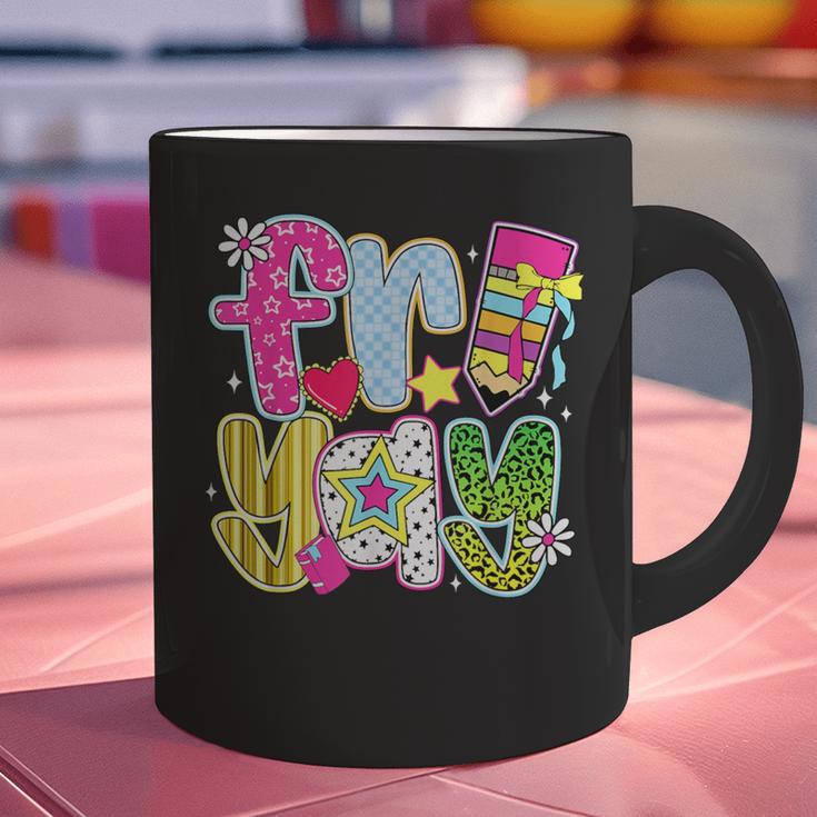 Fri-Yay Happy Friday Weekend Teacher Back To School Graphic Print Coffee Mug, gift for family, gift for coworker Fri-Yay Happy Friday Weekend Teacher Back To School Graphic Print Coffee Mug, gift for family, gift for coworker