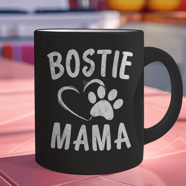 Fun Bostie Mama Dog Lover Apparel Boston Terrier Mom Graphic Print Coffee Mug, Boston Terrier Mom Mugs, gift for family, gift for coworker
