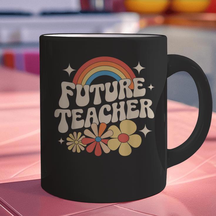 Future Teacher Kids Youth Girls Rainbow Pre-k Kindergarten Graphic Print Coffee Mug, Future Teacher Mugs, gift for family, gift for coworker Future Teacher Kids Youth Girls Rainbow Pre-k Kindergarten Graphic Print Coffee Mug, Future Teacher Mugs, gift for family, gift for coworker