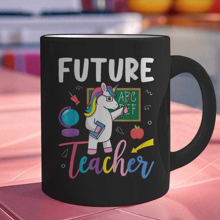 Future Teacher School Teacher Female Graphic Print Coffee Mug, Future Teacher Mugs, gift for family, gift for coworker