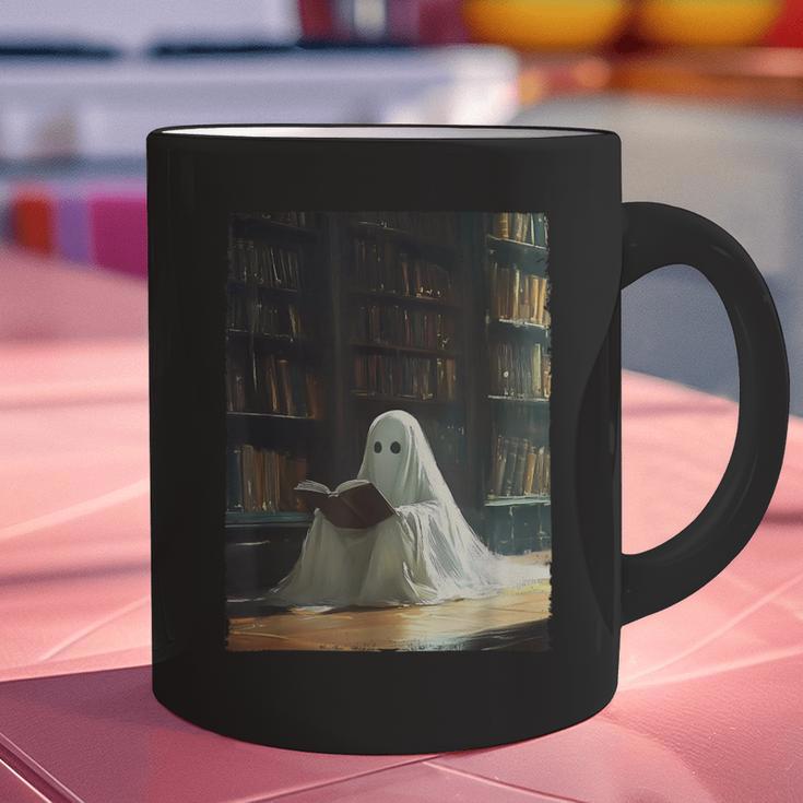 Ghost Library Halloween Book Reading Books Lover Teacher Graphic Print Coffee Mug, gift for family, gift for coworker Ghost Library Halloween Book Reading Books Lover Teacher Graphic Print Coffee Mug, gift for family, gift for coworker