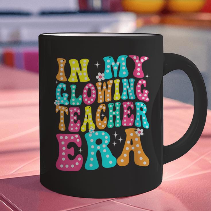 In My Glowing Teacher Era Groovy Colorful Bright Graphic Print Coffee Mug, Groovy Teacher Mugs, gift for family, gift for coworker In My Glowing Teacher Era Groovy Colorful Bright Graphic Print Coffee Mug, Groovy Teacher Mugs, gift for family, gift for coworker