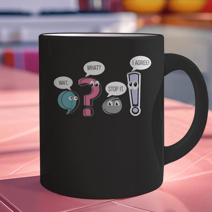 Grammar TeacherWait What Stop It I Agree Graphic Print Coffee Mug, gift for family, gift for coworker Grammar TeacherWait What Stop It I Agree Graphic Print Coffee Mug, gift for family, gift for coworker