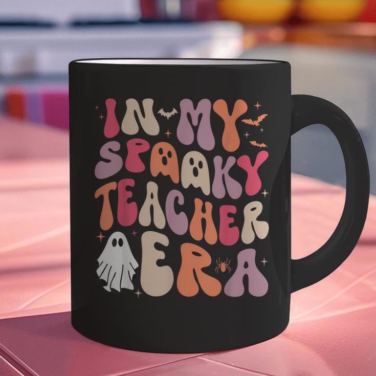 Groovy In My Spooky Teacher Era Halloween Party Boo Graphic Print Coffee Mug, Groovy Teacher Mugs, gift for family, gift for coworker Groovy In My Spooky Teacher Era Halloween Party Boo Graphic Print Coffee Mug, Groovy Teacher Mugs, gift for family, gift for coworker