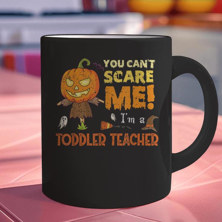 Halloween You Can't Scare Toddler Teacher For Men Women Graphic Print Coffee Mug, gift for family, gift for coworker Halloween You Can't Scare Toddler Teacher For Men Women Graphic Print Coffee Mug, gift for family, gift for coworker