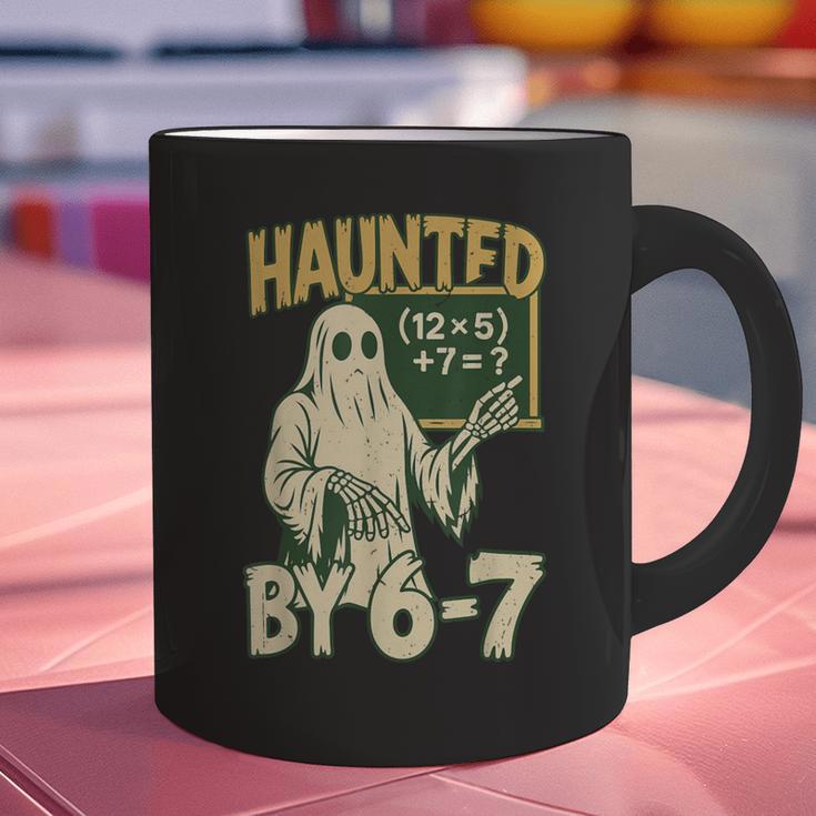 Halloween Costume Haunted By 67 Ghost Math Teacher Professor Graphic Print Coffee Mug, gift for family, gift for coworker Halloween Costume Haunted By 67 Ghost Math Teacher Professor Graphic Print Coffee Mug, gift for family, gift for coworker