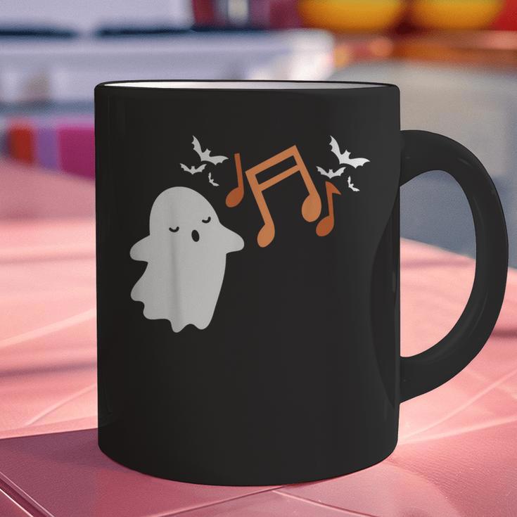 Halloween Music Note Ghost Teacher Fall Musical Instrument Graphic Print Coffee Mug, gift for family, gift for coworker Halloween Music Note Ghost Teacher Fall Musical Instrument Graphic Print Coffee Mug, gift for family, gift for coworker