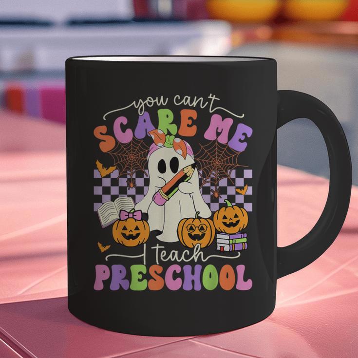 Halloween Teacher You Can't Scare Me I Teach Preschool Graphic Print Coffee Mug, gift for family, gift for coworker Halloween Teacher You Can't Scare Me I Teach Preschool Graphic Print Coffee Mug, gift for family, gift for coworker