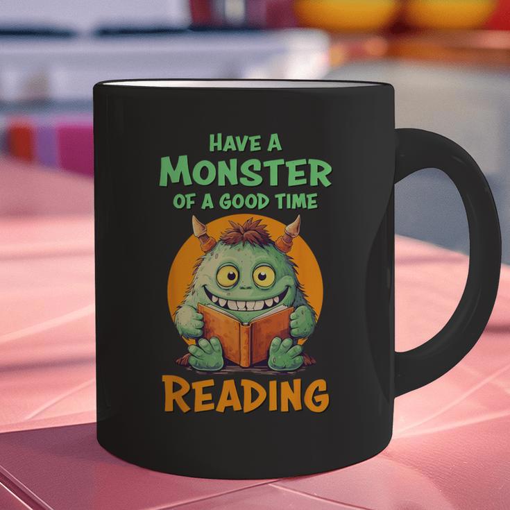 Halloween Teacher Librarian Monster Reading Books Men Women Kids Graphic Print Coffee Mug, gift for family, gift for coworker Halloween Teacher Librarian Monster Reading Books Men Women Kids Graphic Print Coffee Mug, gift for family, gift for coworker