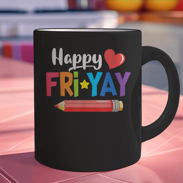 Happy Fri-Yay Friday Lovers Fun Teacher Life Weekend Graphic Print Coffee Mug, gift for family, gift for coworker Happy Fri-Yay Friday Lovers Fun Teacher Life Weekend Graphic Print Coffee Mug, gift for family, gift for coworker