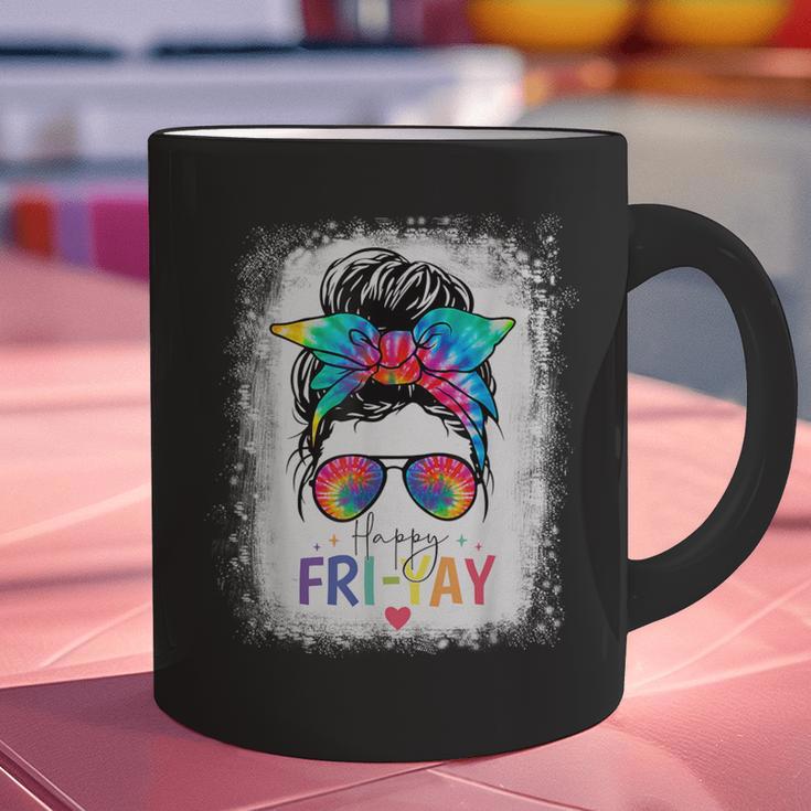 Happy Fri-Yay Friday Teacher Life Happy Friday Graphic Print Coffee Mug, gift for family, gift for coworker