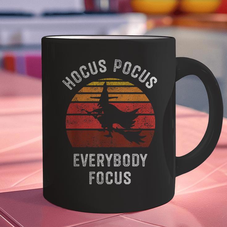 Hocus Pocus Everybody Focus Witch Halloween Teacher Women Graphic Print Coffee Mug, gift for family, gift for coworker Hocus Pocus Everybody Focus Witch Halloween Teacher Women Graphic Print Coffee Mug, gift for family, gift for coworker
