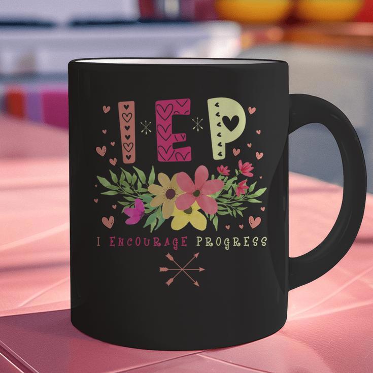IEP I Encourage Progress Teacher Special Education Men Women Graphic Print Coffee Mug, gift for family, gift for coworker