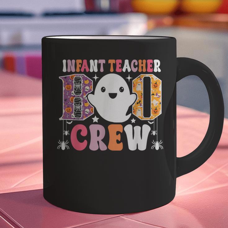 Infant Teacher Boo Crew Halloween Costume Graphic Print Coffee Mug, gift for family, gift for coworker