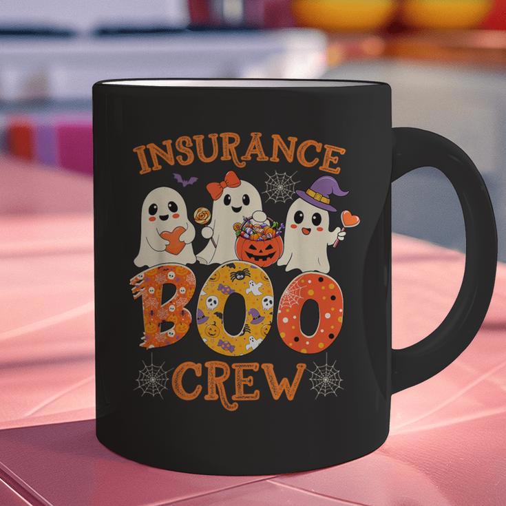 Insurance Boo Crew Halloween Spooky Costume Teacher Graphic Print Coffee Mug, gift for family, gift for coworker Insurance Boo Crew Halloween Spooky Costume Teacher Graphic Print Coffee Mug, gift for family, gift for coworker