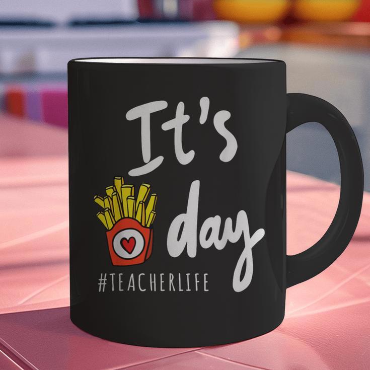 It's Fry Day Teacher Life Graphic Print Coffee Mug, gift for family, gift for coworker It's Fry Day Teacher Life Graphic Print Coffee Mug, gift for family, gift for coworker
