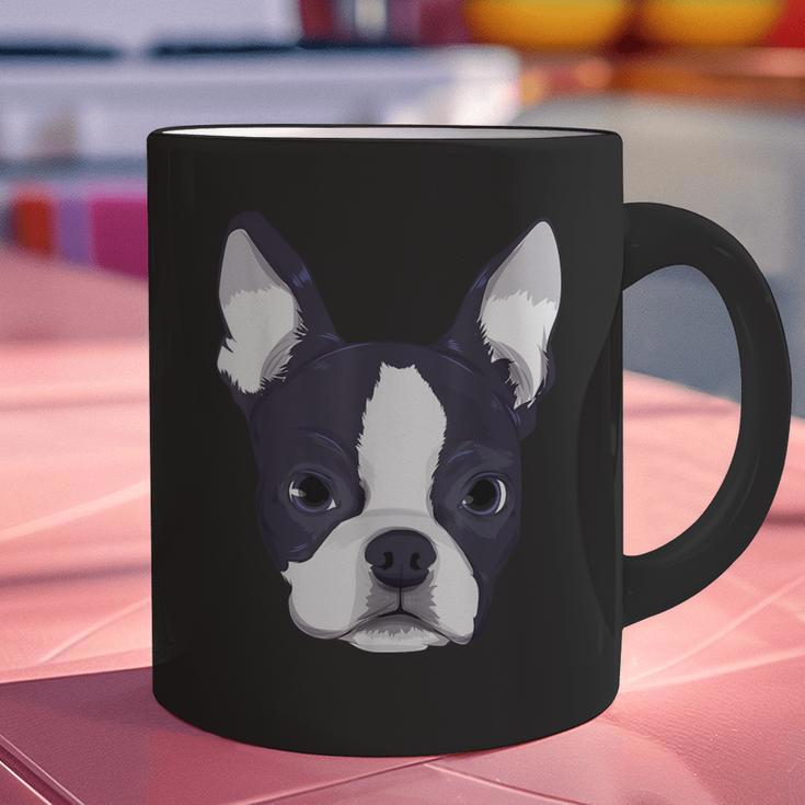 Kids Boston Terrier Dog For Women And Girls Graphic Print Coffee Mug, gift for family, gift for coworker