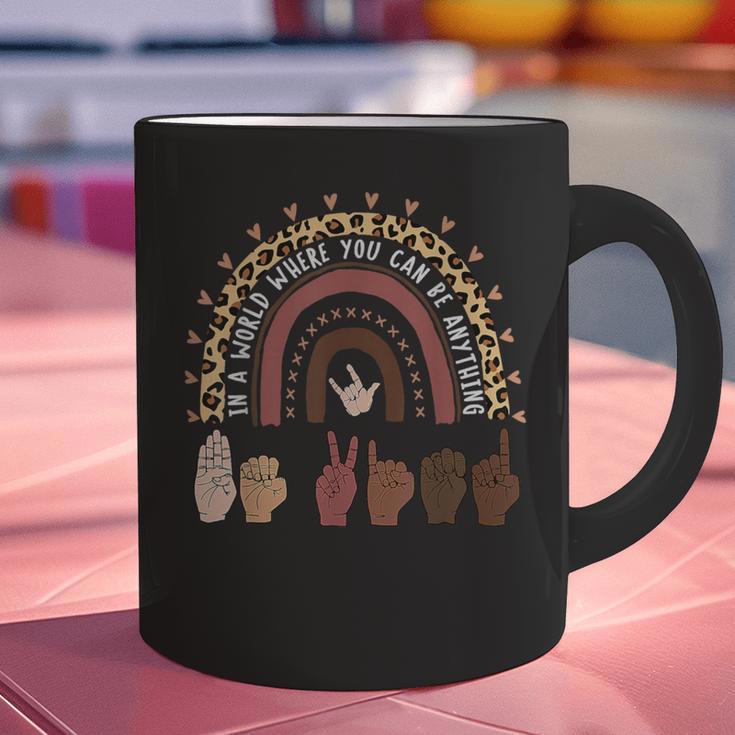 Be Kind Hand-Talking Teacher Artist ASL Graphic Print Coffee Mug, gift for family, gift for coworker Be Kind Hand-Talking Teacher Artist ASL Graphic Print Coffee Mug, gift for family, gift for coworker