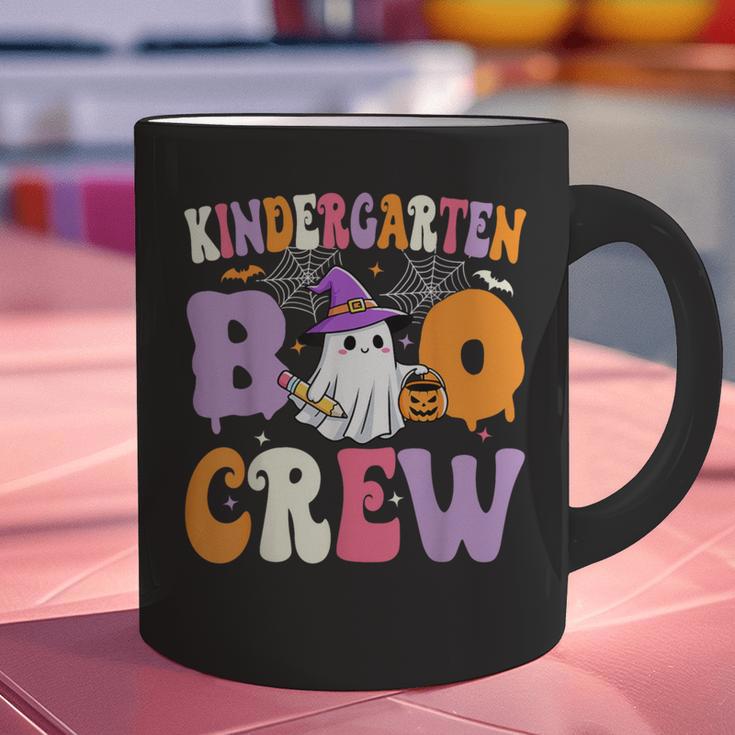 Kindergarten Boo Crew Spooky Kindergarten Halloween Teacher Graphic Print Coffee Mug, gift for family, gift for coworker Kindergarten Boo Crew Spooky Kindergarten Halloween Teacher Graphic Print Coffee Mug, gift for family, gift for coworker
