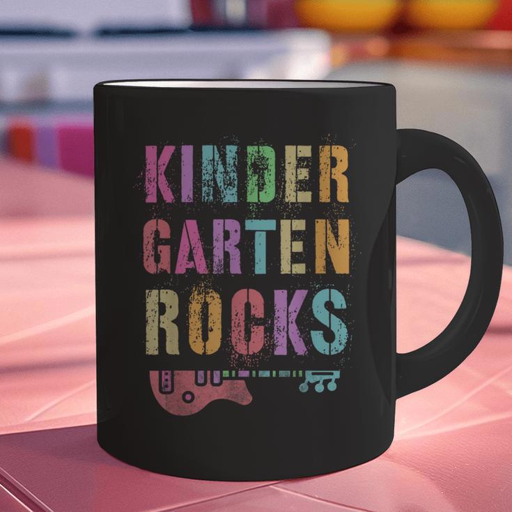 KINDERGARTEN ROCKS Teacher Crew Rock Star Kinder Team Graphic Print Coffee Mug, gift for family, gift for coworker KINDERGARTEN ROCKS Teacher Crew Rock Star Kinder Team Graphic Print Coffee Mug, gift for family, gift for coworker
