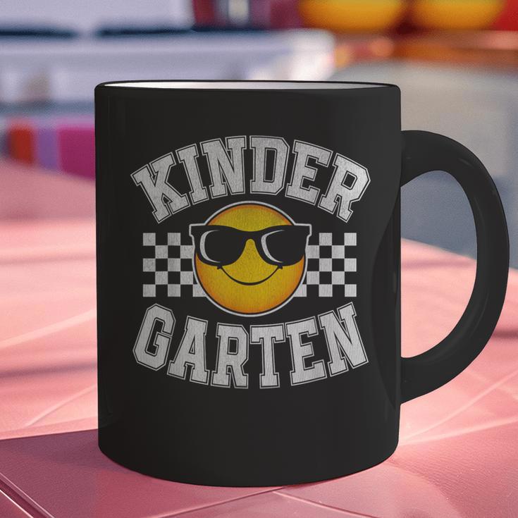 Kindergarten Teacher First Day Of Kinder Back To School Graphic Print Coffee Mug, gift for family, gift for coworker Kindergarten Teacher First Day Of Kinder Back To School Graphic Print Coffee Mug, gift for family, gift for coworker