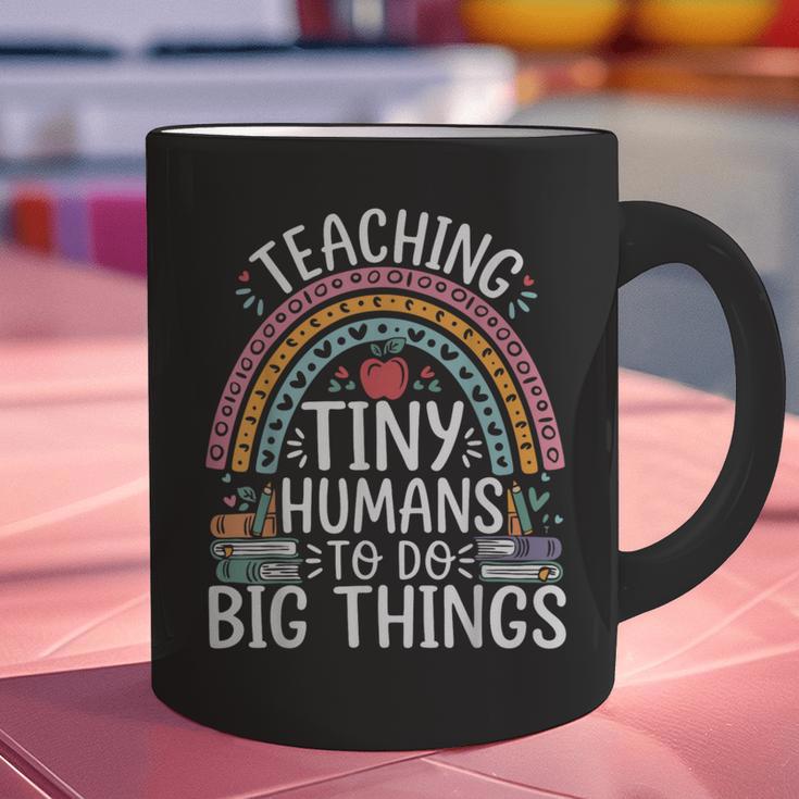 Kindergarten Teacher Tiny Humans Pre-School Teacher Graphic Print Coffee Mug, gift for family, gift for coworker Kindergarten Teacher Tiny Humans Pre-School Teacher Graphic Print Coffee Mug, gift for family, gift for coworker