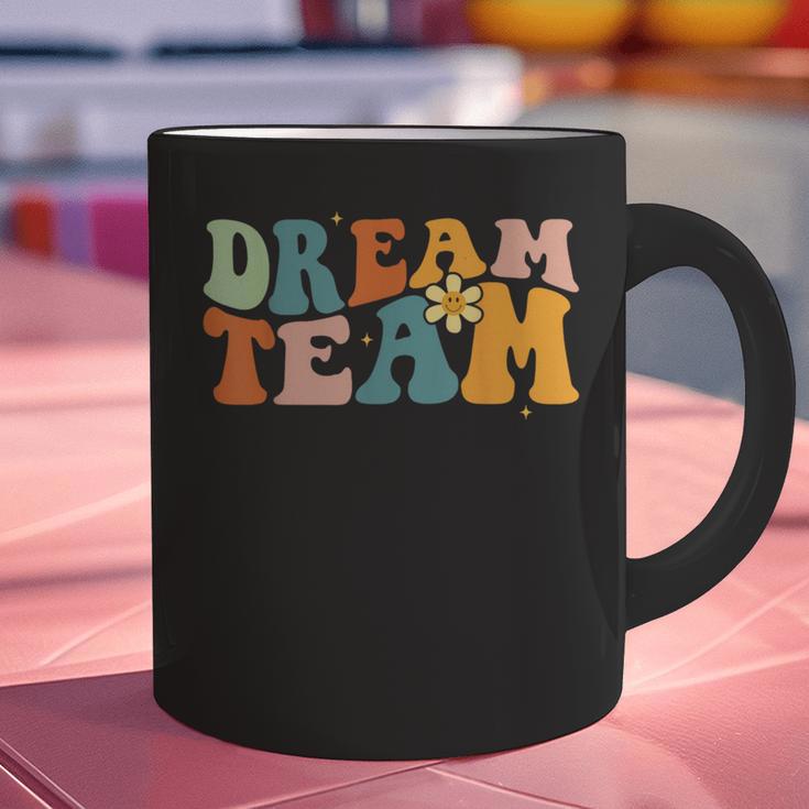 Last Day Of School Back To School Dream-Team Teacher Kids Graphic Print Coffee Mug, gift for family, gift for coworker