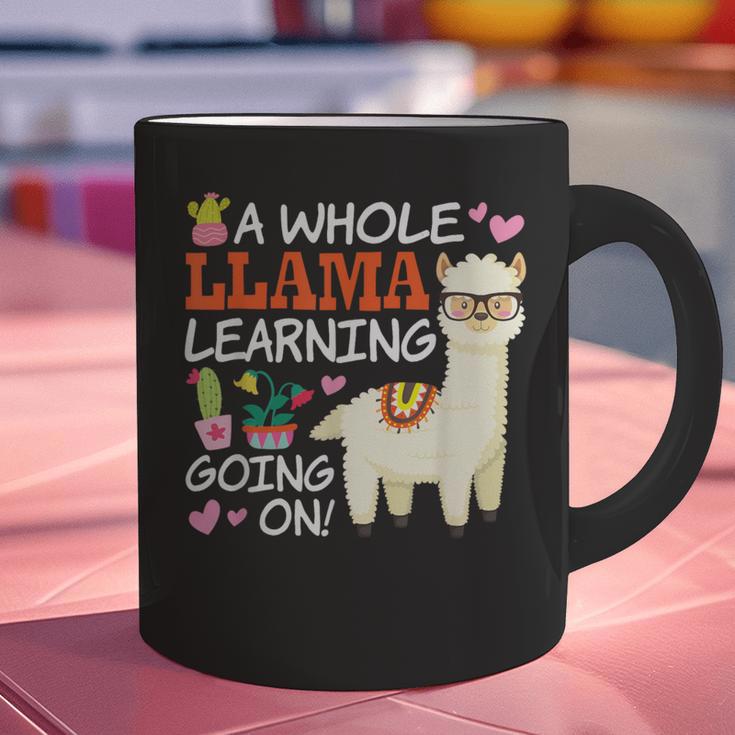 Llama Learning T Shirt Teachers Students Alpaca Lovers Graphic Print Coffee Mug, gift for family, gift for coworker Llama Learning T Shirt Teachers Students Alpaca Lovers Graphic Print Coffee Mug, gift for family, gift for coworker