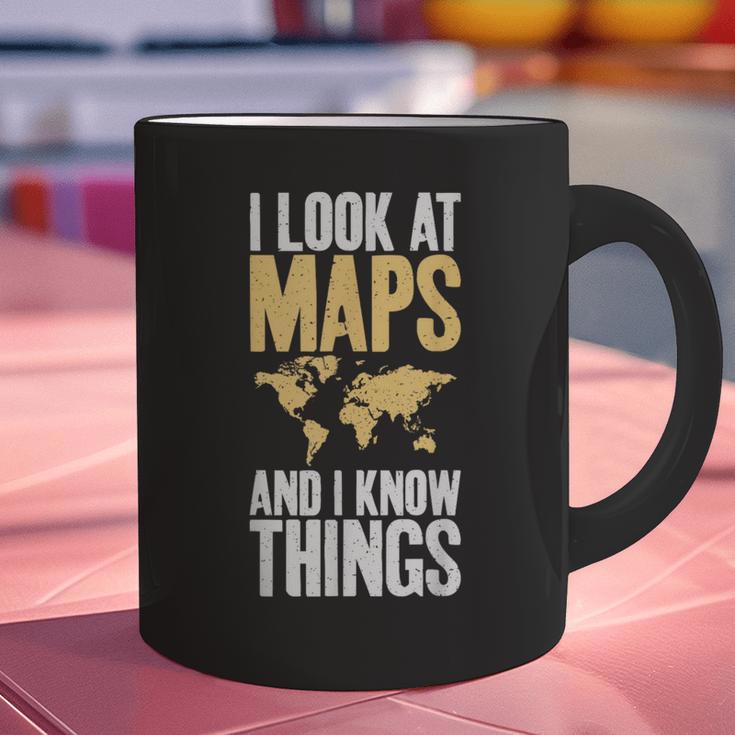 I Look At Maps And i Know Things Teacher Geographer Graphic Print Coffee Mug, gift for family, gift for coworker I Look At Maps And i Know Things Teacher Geographer Graphic Print Coffee Mug, gift for family, gift for coworker