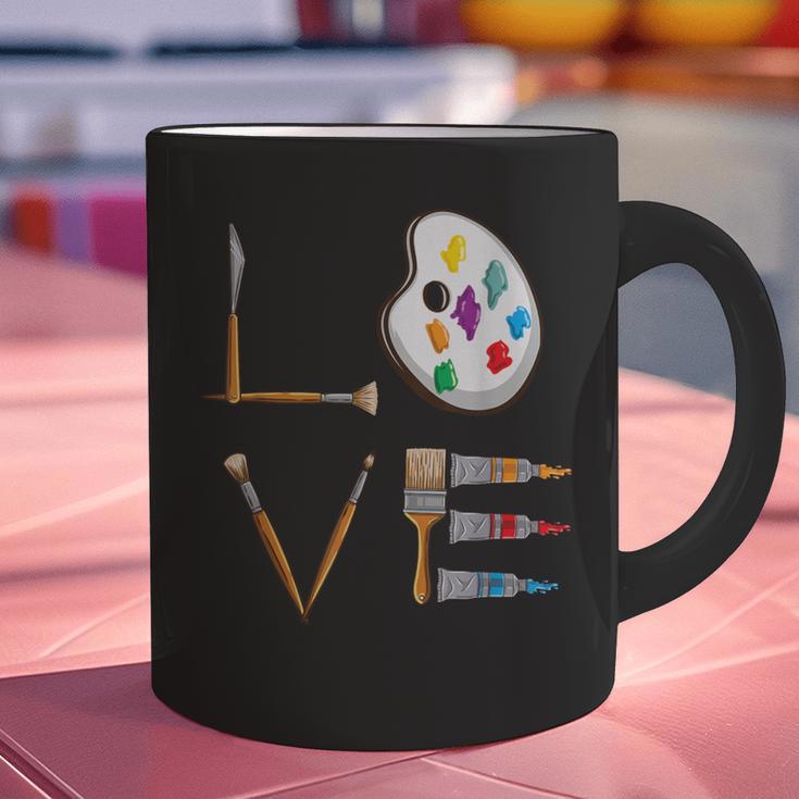 Love Art For Artist Art Teacher Graphic Print Coffee Mug, gift for family, gift for coworker Love Art For Artist Art Teacher Graphic Print Coffee Mug, gift for family, gift for coworker