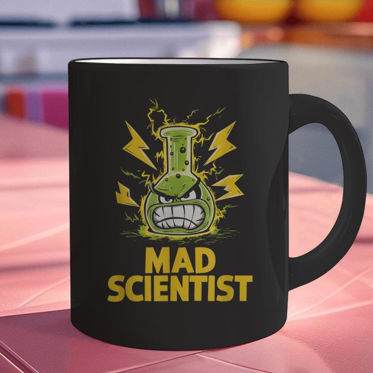 Mad Scientist Kids Youth Adult Science Teacher Chemistry Graphic Print Coffee Mug, Science Teacher Mugs, gift for family, gift for coworker