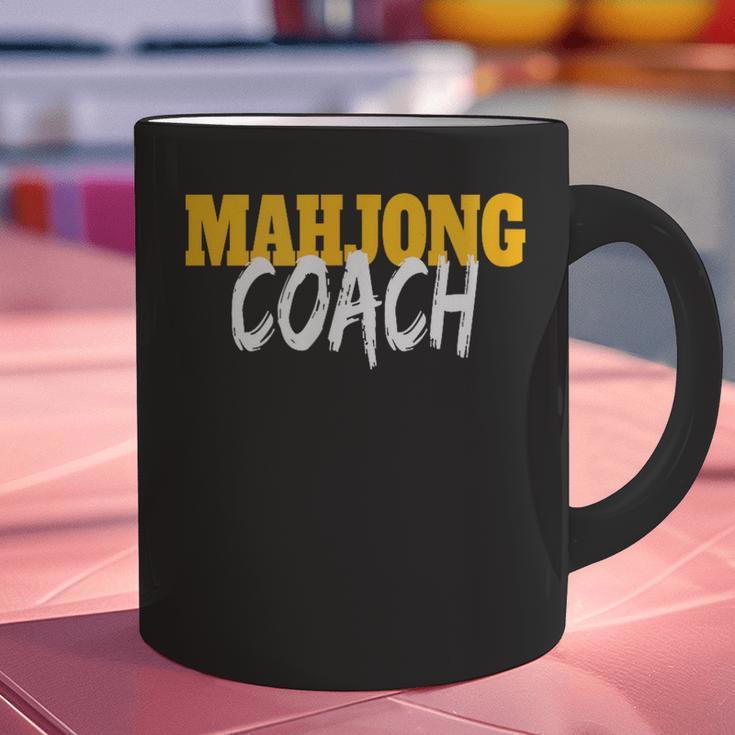 Mahjong Coach Coaching Trainer Teacher Graphic Print Coffee Mug, gift for family, gift for coworker Mahjong Coach Coaching Trainer Teacher Graphic Print Coffee Mug, gift for family, gift for coworker