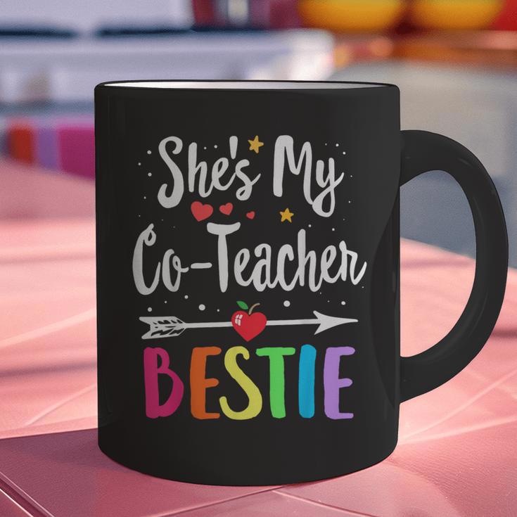 Matching Co-Teacher Best Friend She's My Bestie Work Team Graphic Print Coffee Mug, gift for family, gift for coworker Matching Co-Teacher Best Friend She's My Bestie Work Team Graphic Print Coffee Mug, gift for family, gift for coworker