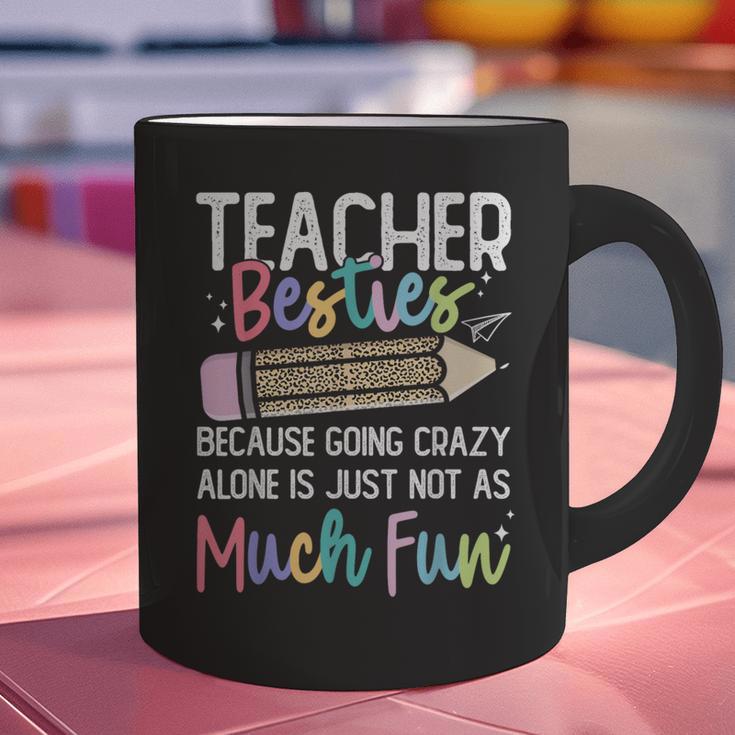Matching Teachers Last Day Of School Teacher Besties Graphic Print Coffee Mug, gift for family, gift for coworker Matching Teachers Last Day Of School Teacher Besties Graphic Print Coffee Mug, gift for family, gift for coworker