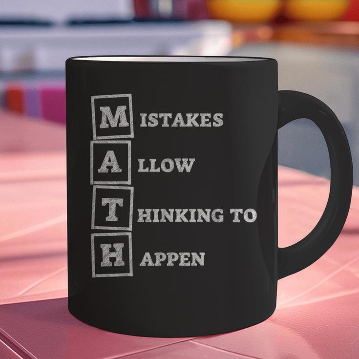 Mistakes Allow Thinking To Happen School Math Teacher Graphic Print Coffee Mug, gift for family, gift for coworker Mistakes Allow Thinking To Happen School Math Teacher Graphic Print Coffee Mug, gift for family, gift for coworker