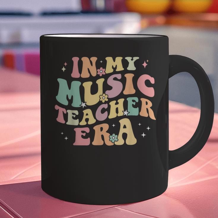 In My Music Teacher Era Retro Back To School Musician Band Men Women Graphic Print Coffee Mug, gift for family, gift for coworker