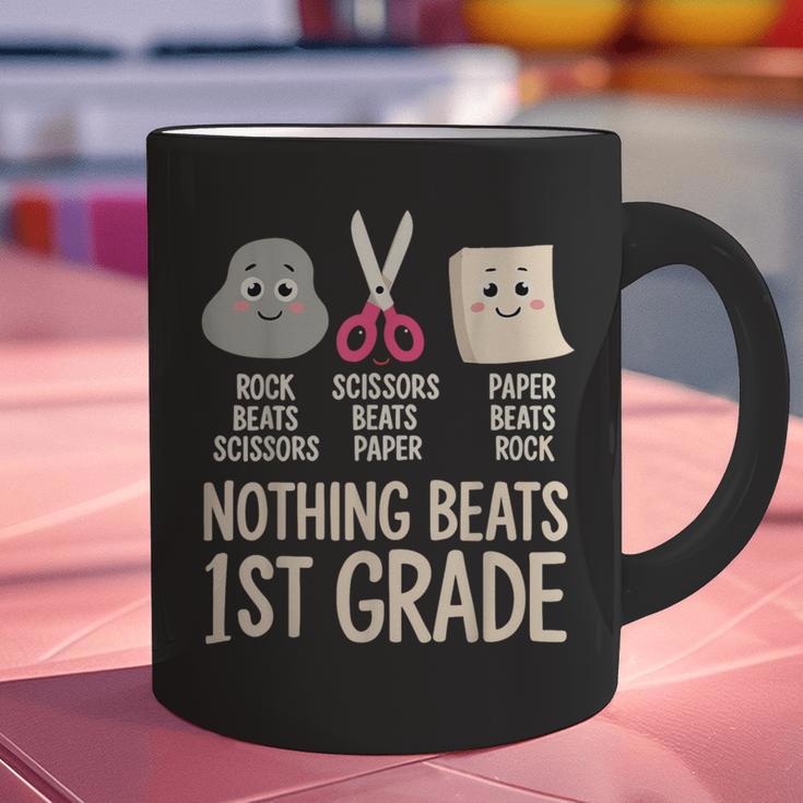 Nothing Beats 1st Grade Back To School Kids Teachers Graphic Print Coffee Mug, gift for family, gift for coworker