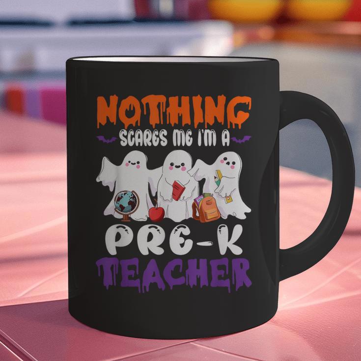 Nothing Scares Me I'm A Pre-K Teacher Halloween Ghosts Graphic Print Coffee Mug, gift for family, gift for coworker Nothing Scares Me I'm A Pre-K Teacher Halloween Ghosts Graphic Print Coffee Mug, gift for family, gift for coworker